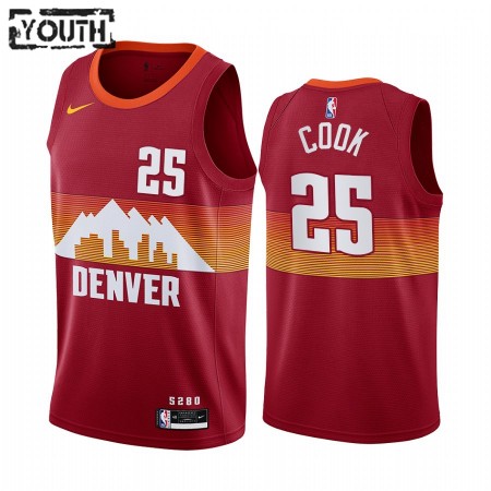Dres Denver Nuggets Tyler Cook 25 2020-21 City Edition Swingman - Dječji